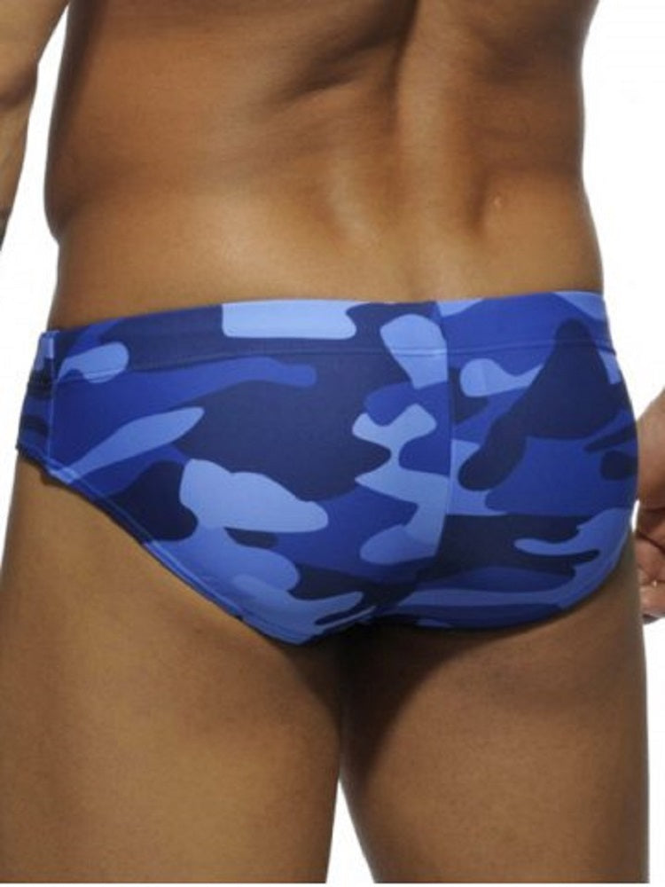 Drawstring Camo Bikini Swimwear