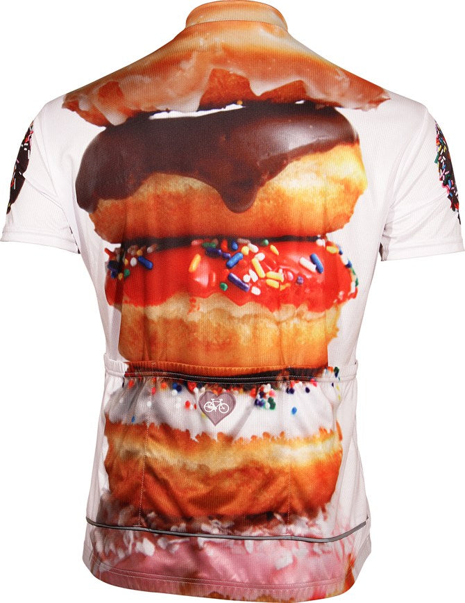 Doughnuts Men's Cycling Jersey (S, L, XL, 2XL, 3XL)