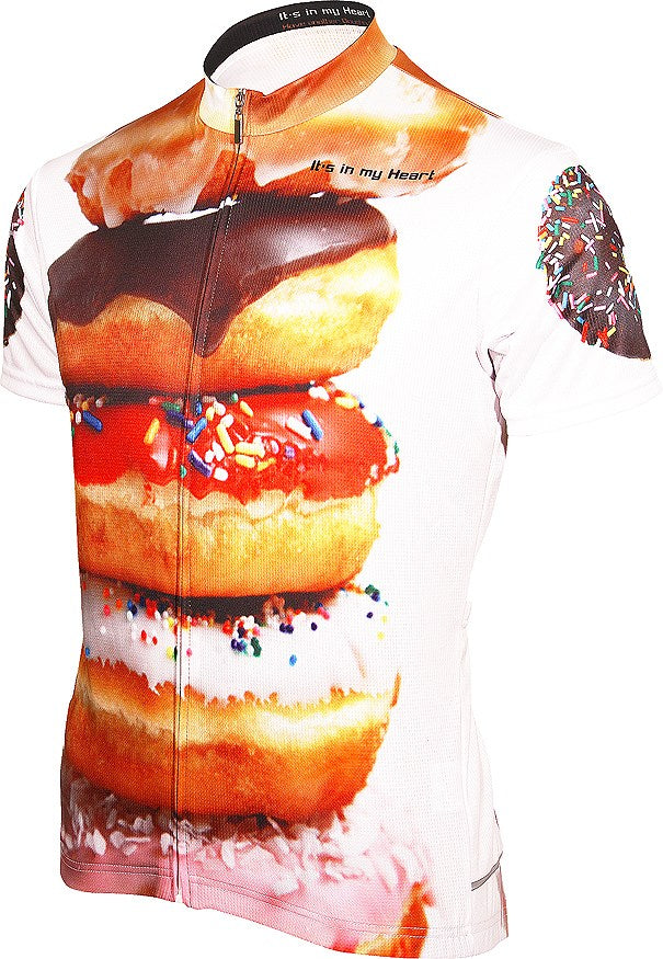 Doughnuts Men's Cycling Jersey (S, L, XL, 2XL, 3XL)