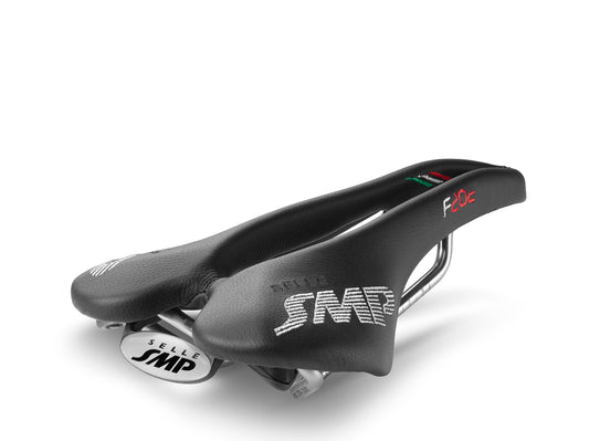 Selle SMP F20C Bicycle Saddle with Steel Rail (Black)