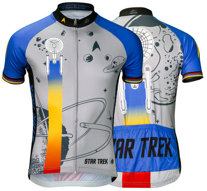 Star Trek Final Frontier Men's Cycling Jersey (S, M, L, XL, 2XL, 3XL)