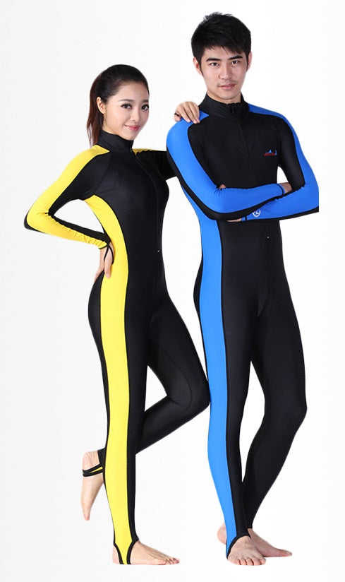 Men's & Women's Full Body Sport Rash Guard Dive Skin Suit for Swimming Snorkeling Diving & Surfing