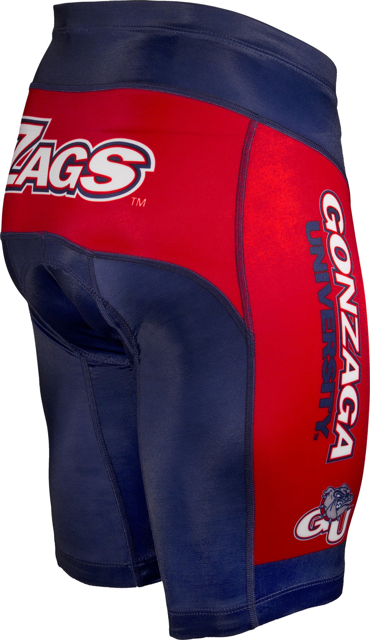 Gonzaga Bulldogs Men's Cycling Shorts (S, M, XL, 2XL)