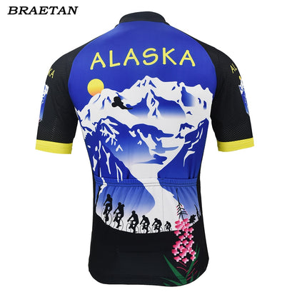 Alaska Men's Cycling Jersey (XS-5XL)