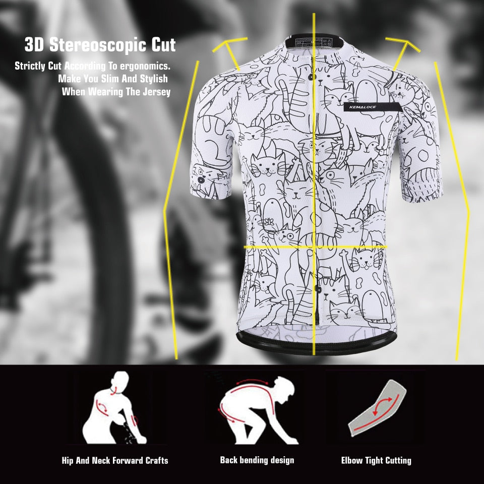 Cats Men's Cycling Jersey II
