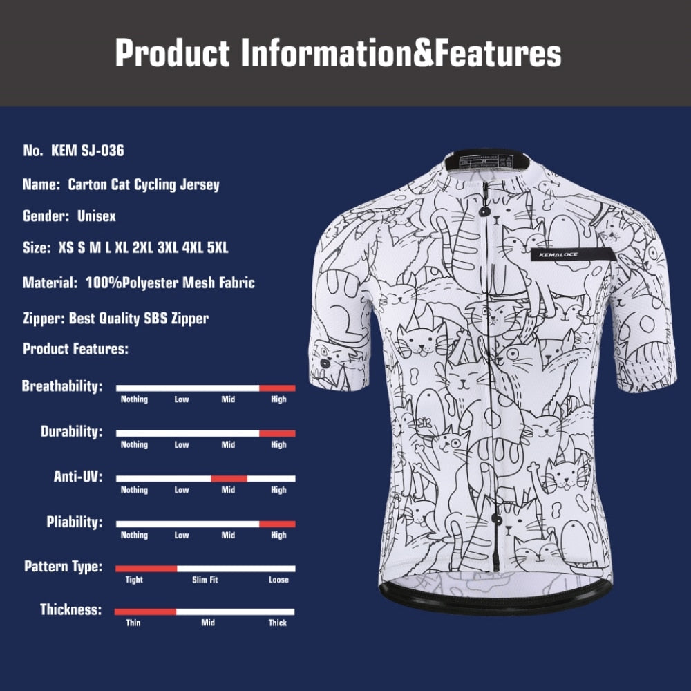 Cats Men's Cycling Jersey II