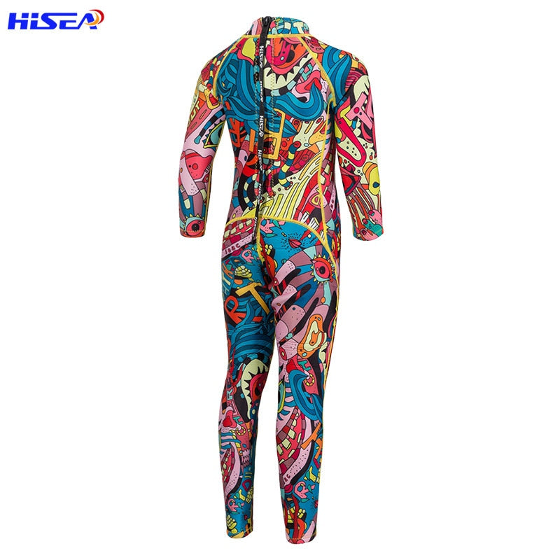HISEA 0.5mm Lycra Children's Long-Sleeved Wetsuit