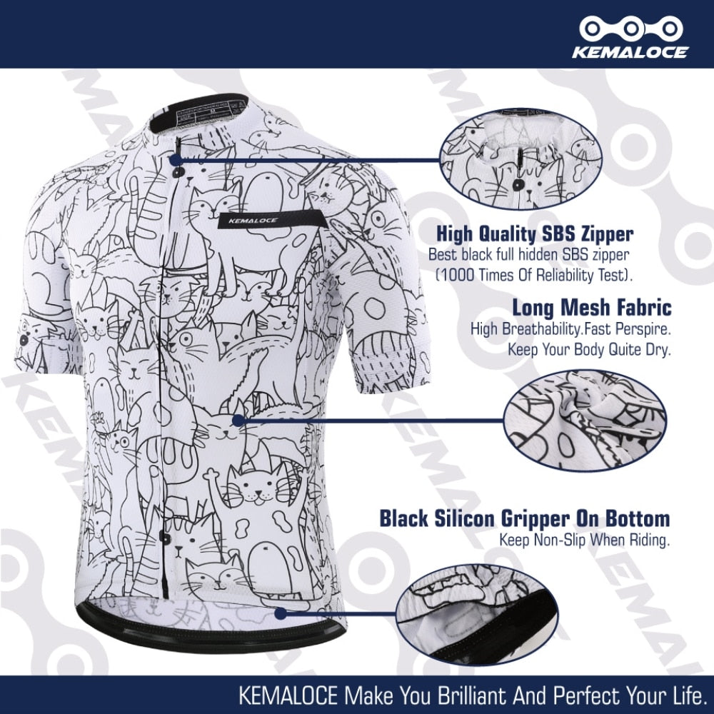 Cats Men's Cycling Jersey II