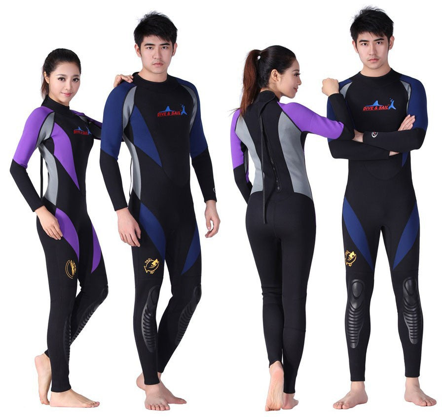Men's and Women's 3 Reactor 1.5 mm Back Zip Neoprene Full Triathlon Wetsuit