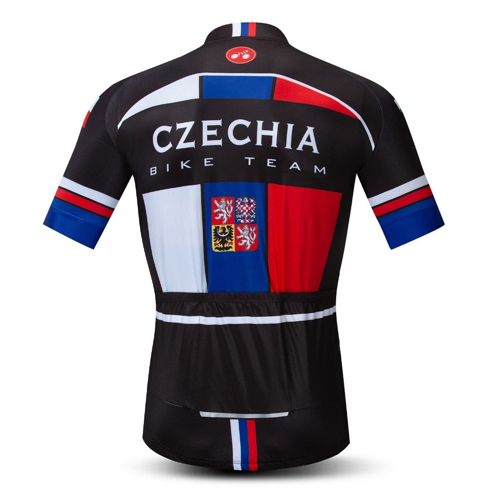 Czechia "The Czech Republic" Men's Cycling Jersey