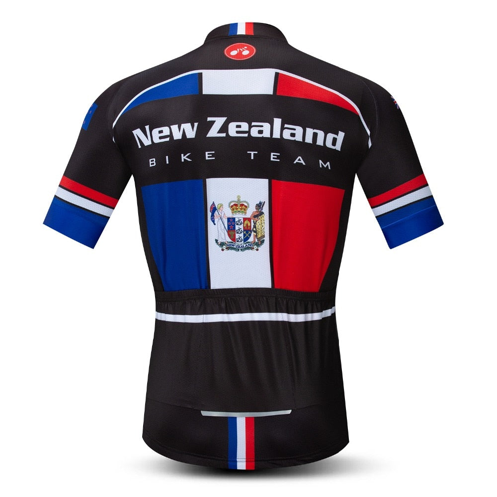New Zealand Men's Short Sleeved Cycling Jersey