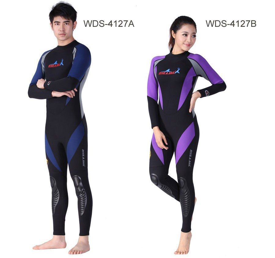 Men's and Women's 3 Reactor 1.5 mm Back Zip Neoprene Full Triathlon Wetsuit