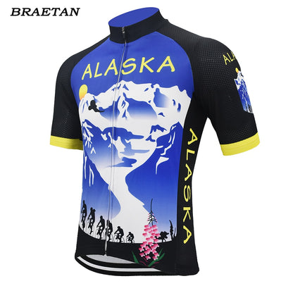 Alaska Men's Cycling Jersey (XS-5XL)