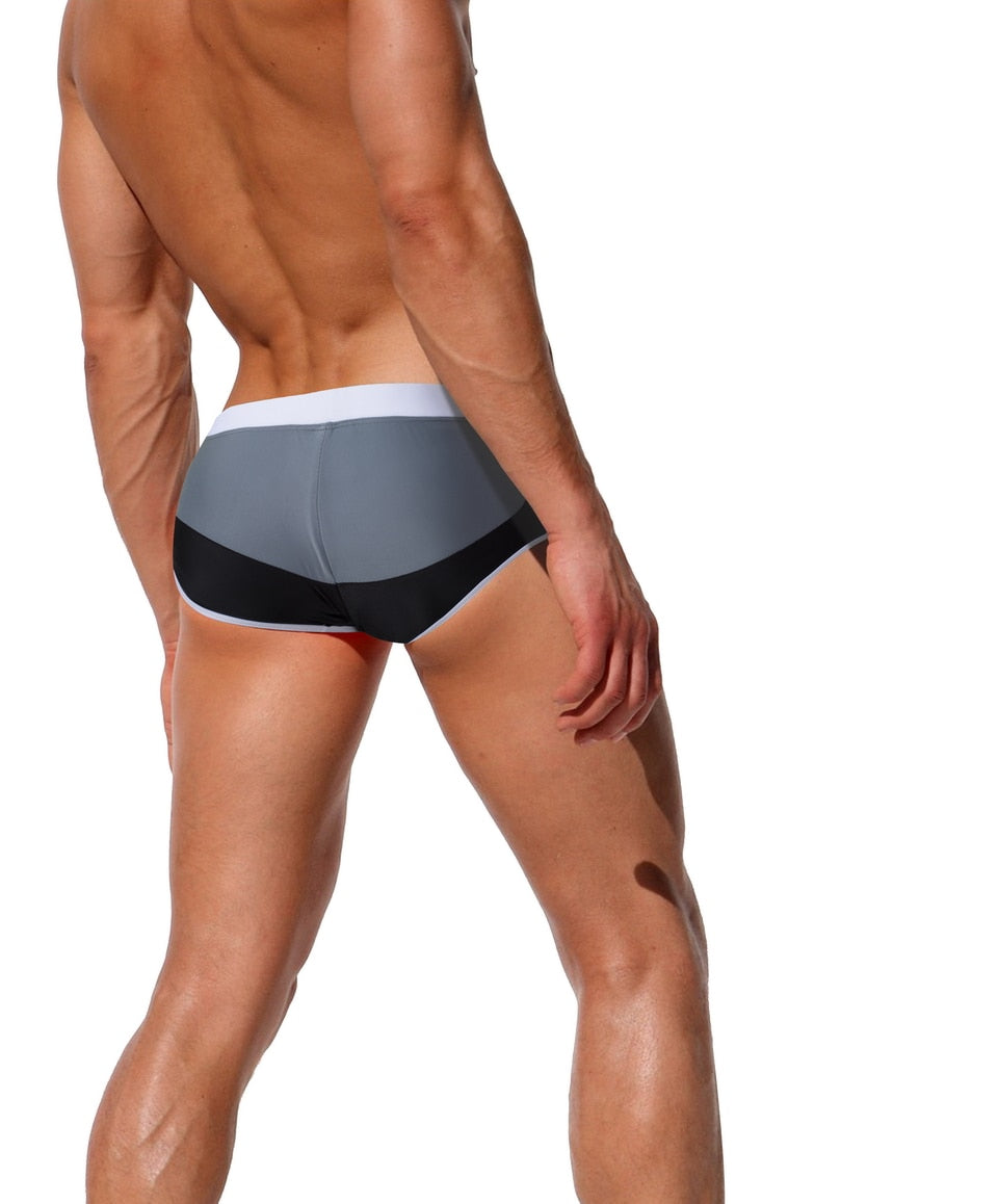 Ang Fou Men's Multicolor Swim Brief