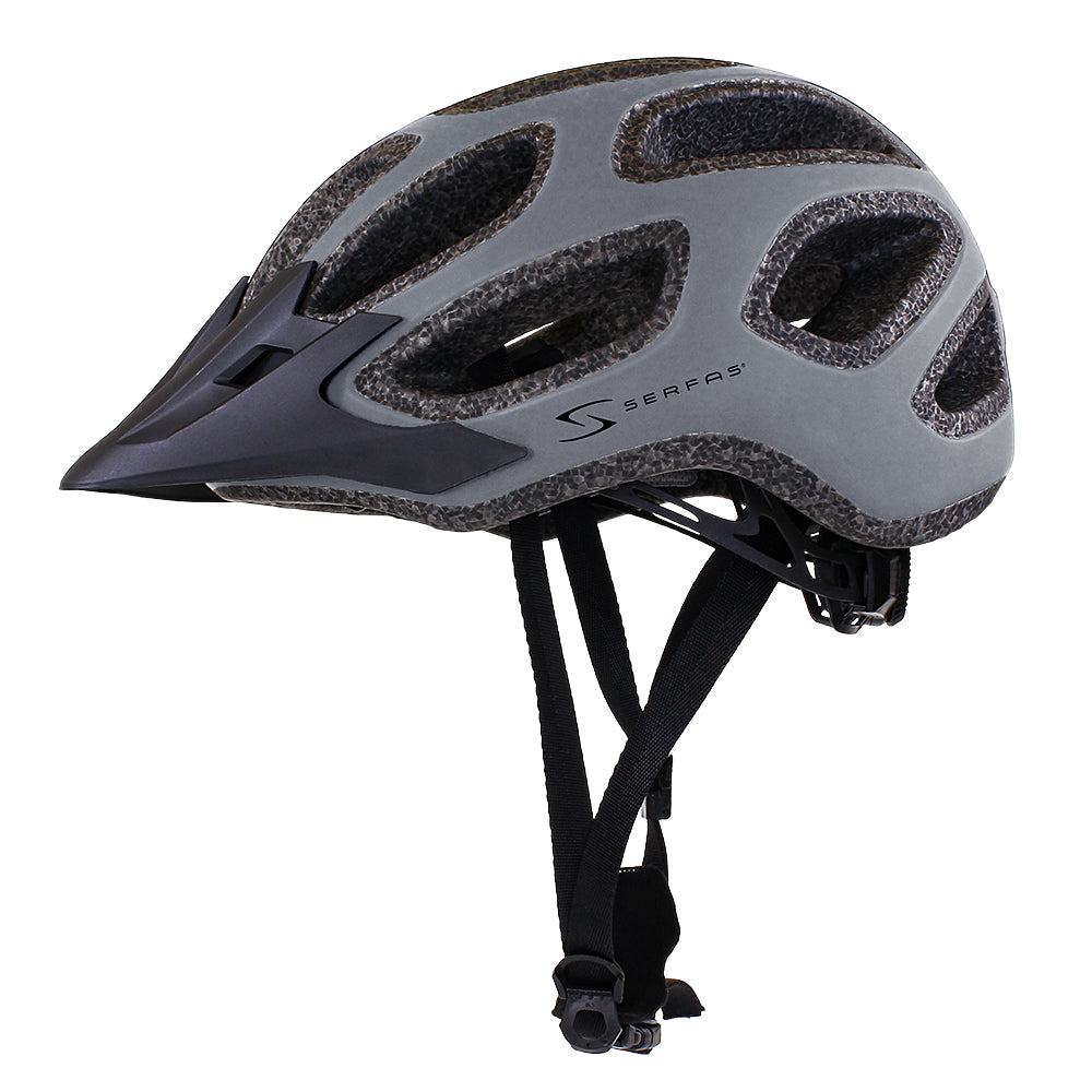 HT-600/604 Incline Enduro Helmet (Matte Gray) Small/Medium, Large/X-Large