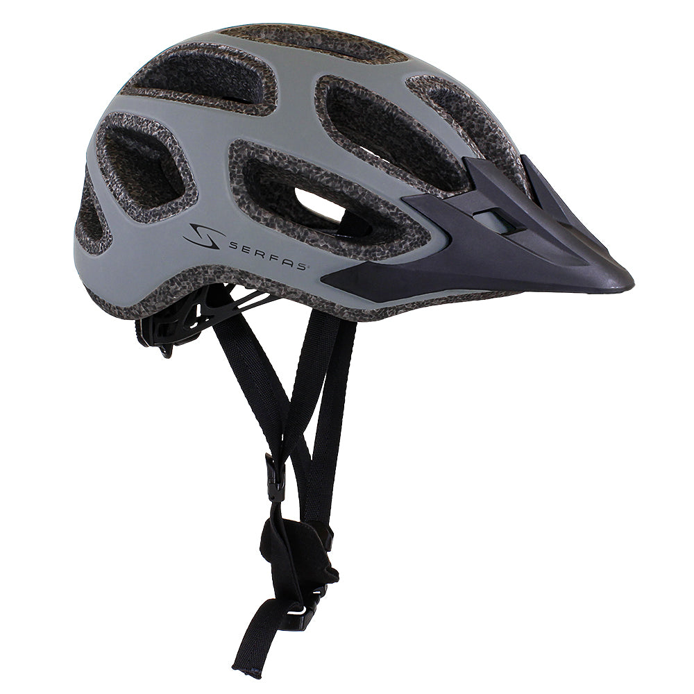 HT-600/604 Incline Enduro Helmet (Matte Gray) Small/Medium, Large/X-Large