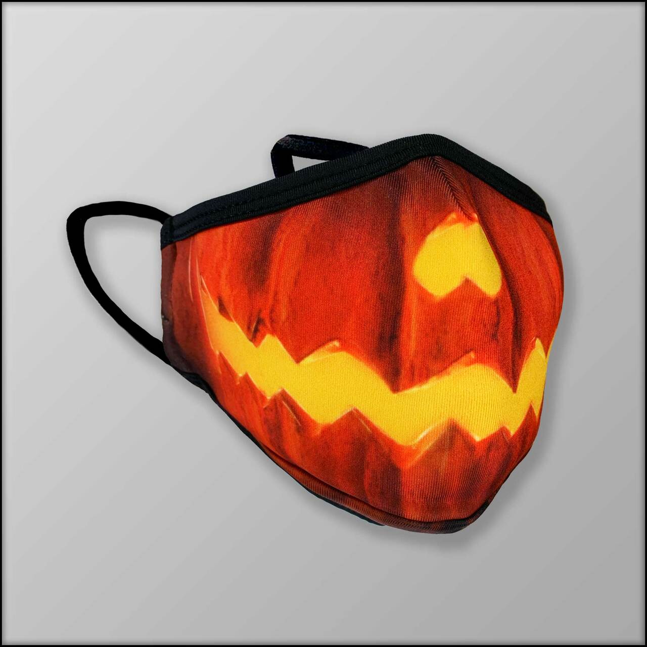 INKnBURN Jack-o'-lantern 3-Layer Face Mask