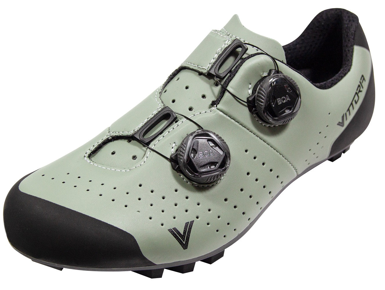 Vittoria KOM MTB Cycling Shoes - Green/Black