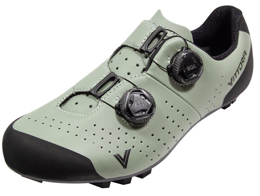 Vittoria KOM MTB Cycling Shoes - Celeste Green/Black