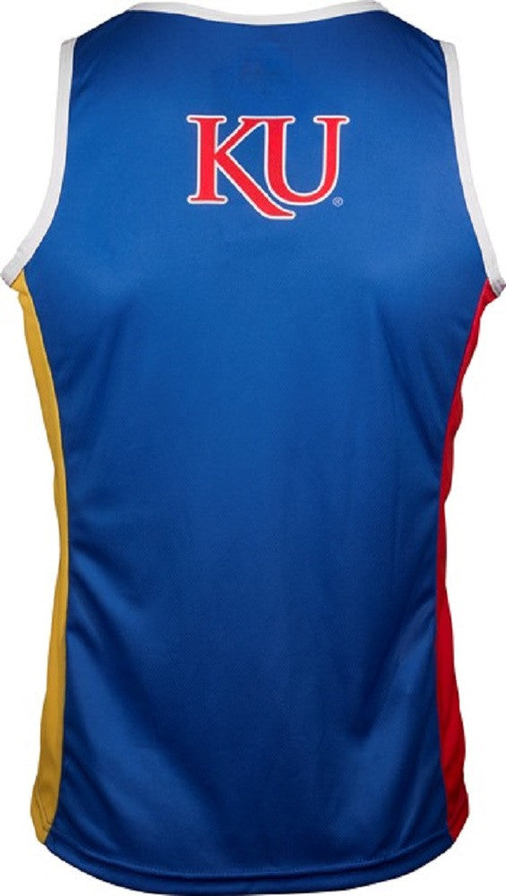 Kansas University Jayhawks Men's RUN/TRI Singlet (XS, S, L, XL, 2XL, 3XL)