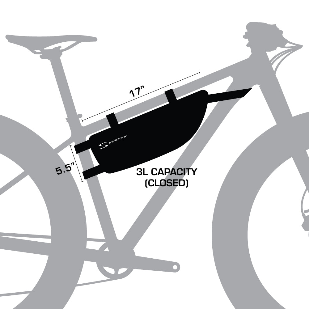 Serfas Ark Expandable Half-Frame Bag