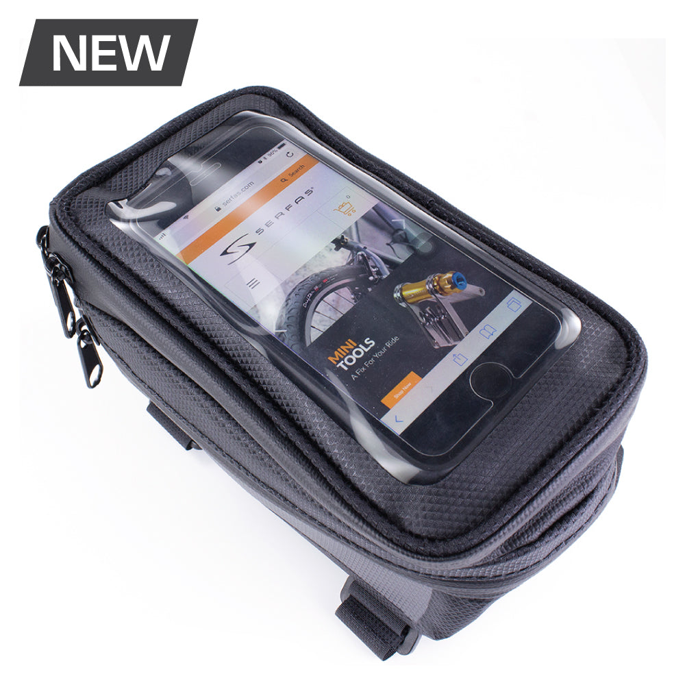 Serfas Waterproof Cell Phone Top Tube Bag