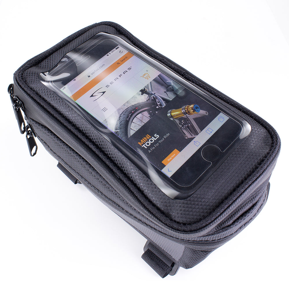 Serfas Waterproof Cell Phone Top Tube Bag