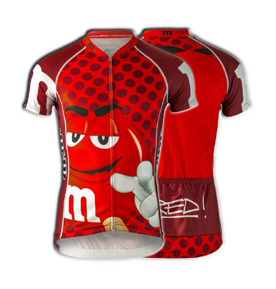 M&M's Signature Men's Cycling Jersey (S, M, L, XL, 2XL, 3XL)