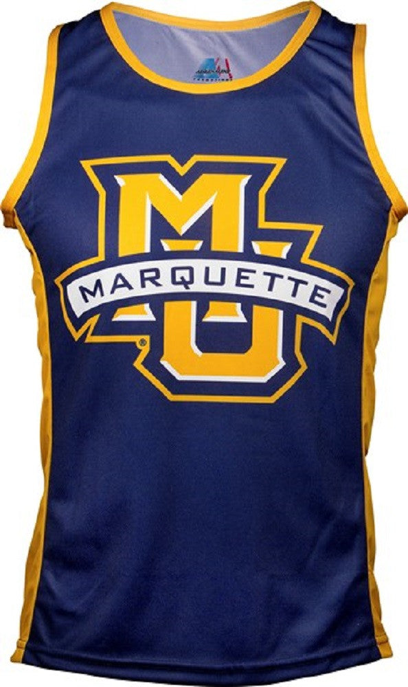 Marquette Golden Eagles Men's RUN/TRI Singlet (S, XL, 2XL, 3XL)