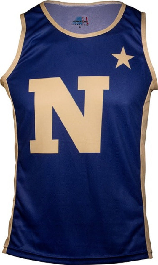 US Navy Midshipmen RUN/TRI Singlet (XL, 2XL)