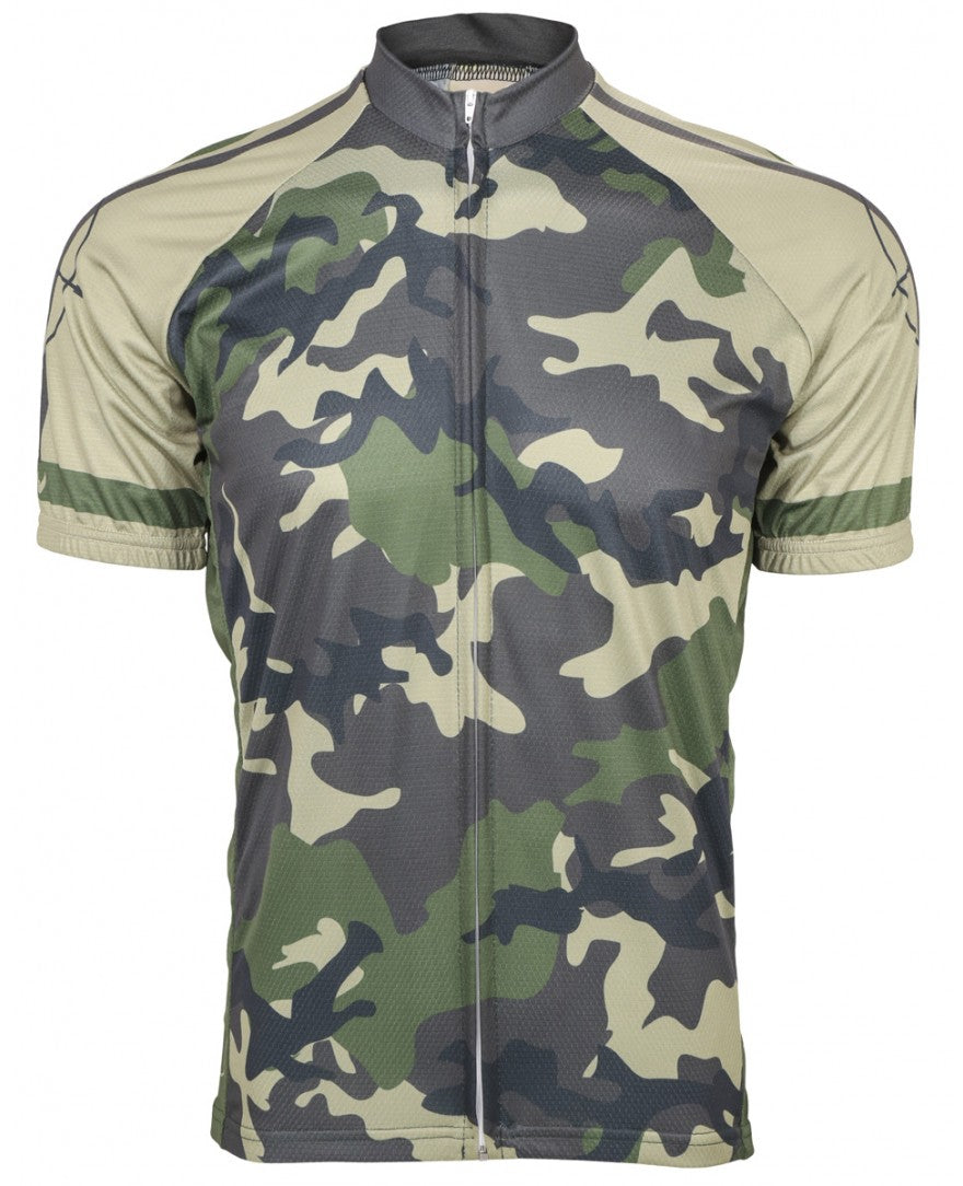 Outlaw Camo Men's Cycling Jersey (S, M, L, XL, 2XL, 3XL)