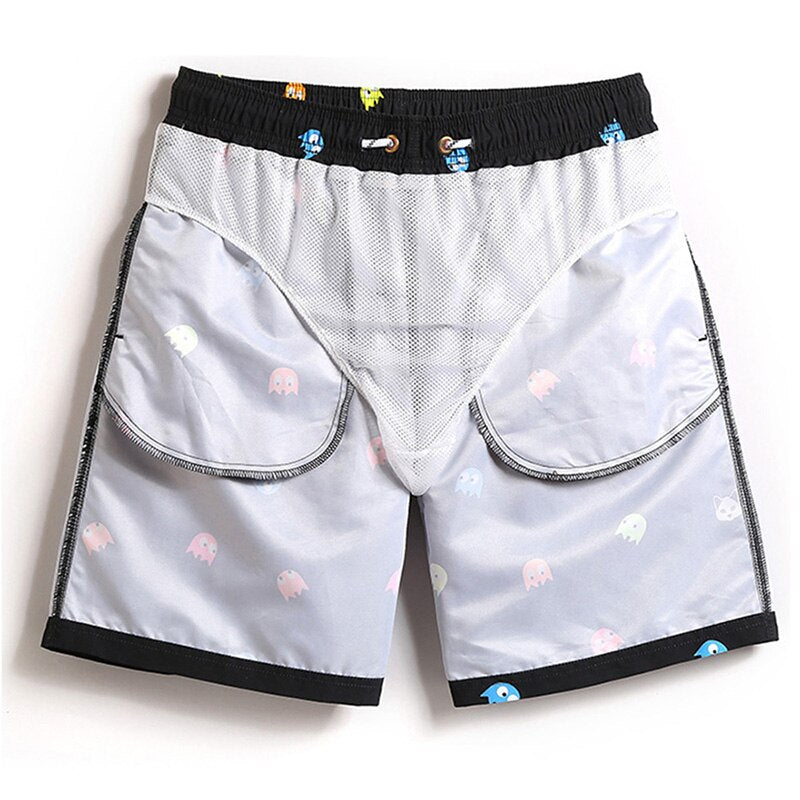 Pacman Men's Swim Trunks
