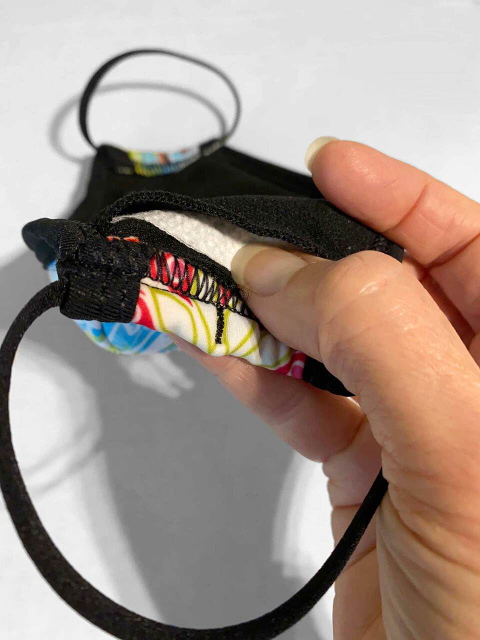 INKnBURN Hummingbird 3-Layer Face Mask