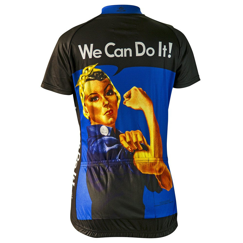 Rosie the Riveter Women's Cycling Jersey (S, M, XL, 2XL)