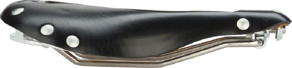 Selle Anatomica X2 Series Watershed Saddle: Black with Silver Chicago Screws