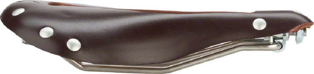 Selle Anatomica X2 Series Watershed Saddle: OxBlood with Silver Chicago Screws
