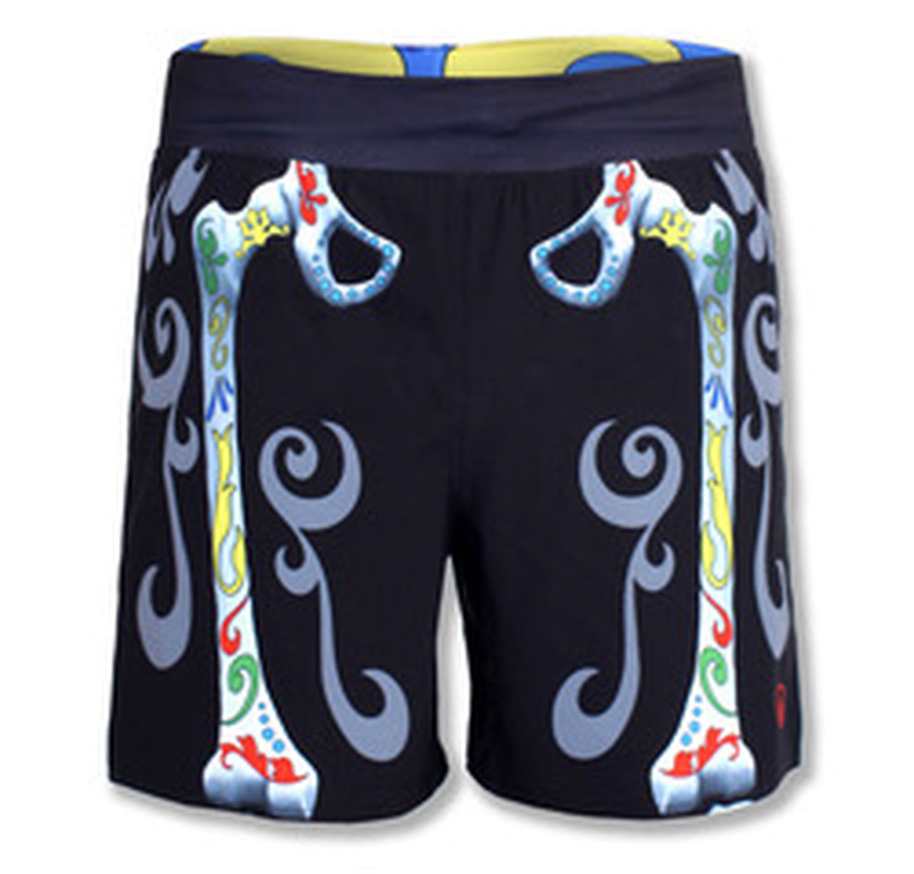 INKnBURN Men's Calavera Running Shorts (S, XL, 2XL)