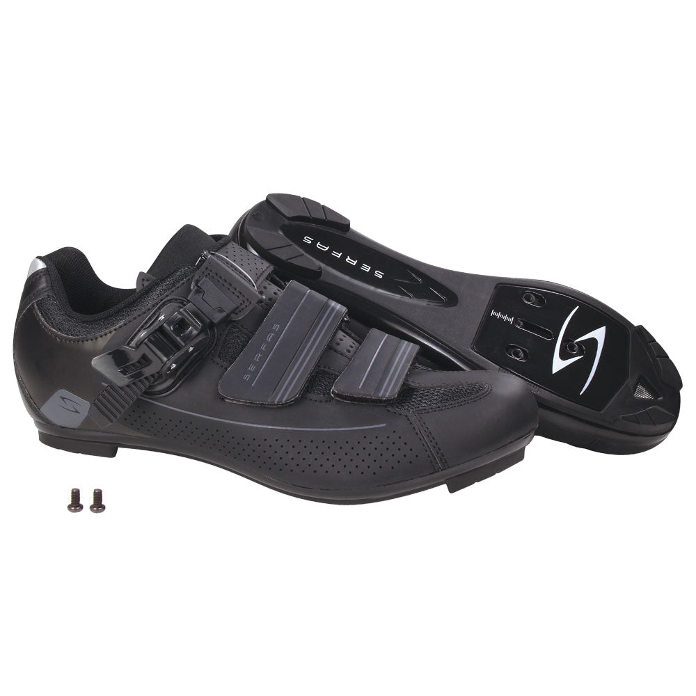 Serfas Women's Leadout Buckle Road Cycling Shoes (Black) SWR-501B 36, 38, 39, 41, 42