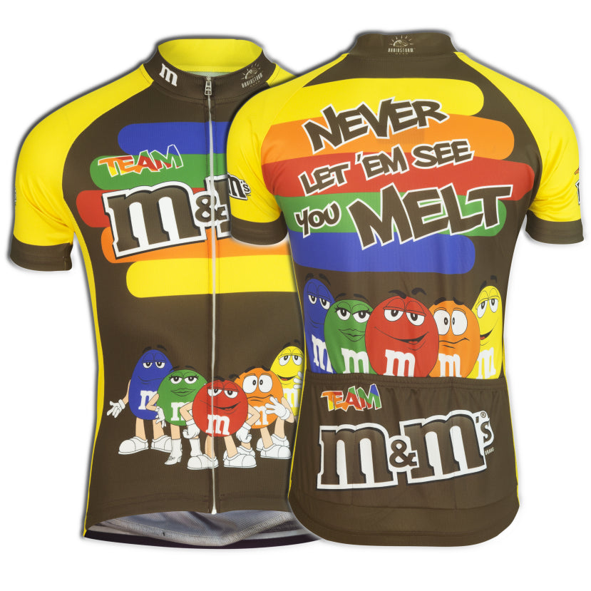 Team M&M's Men's Cycling Jersey (S, M, L, XL, 2XL)