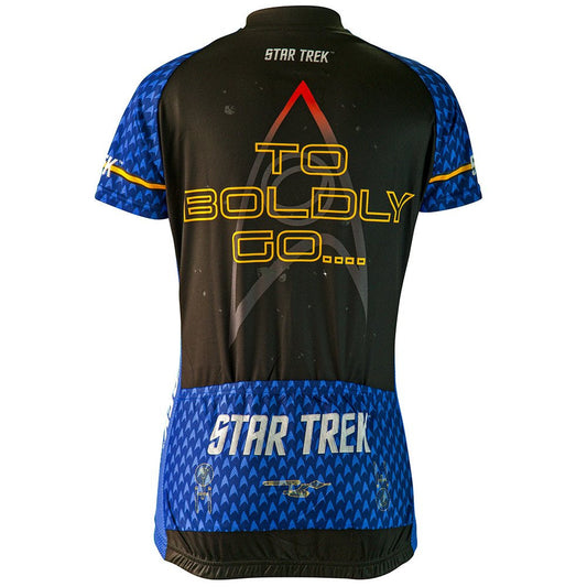 Star Trek Science Blue Women's Cycling Jersey (S, M, L, XL, 2XL)