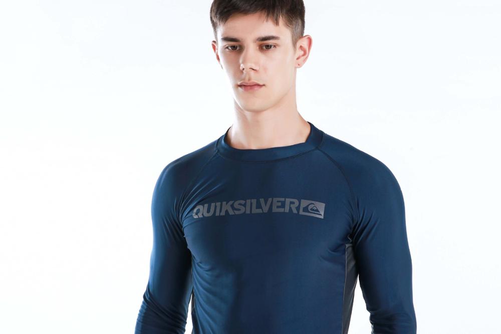 QUIKSILVER UV Protection Men's Lycra Long Sleeve Rashguard