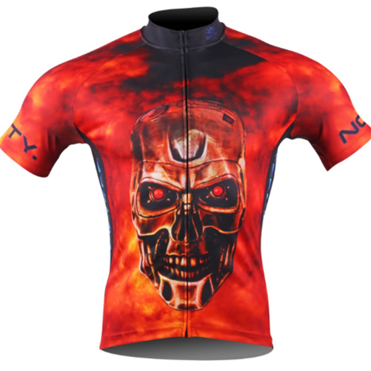 Terminator No Pity Men's Cycling Jersey (S, M, L, XL, 2XL, 3XL)