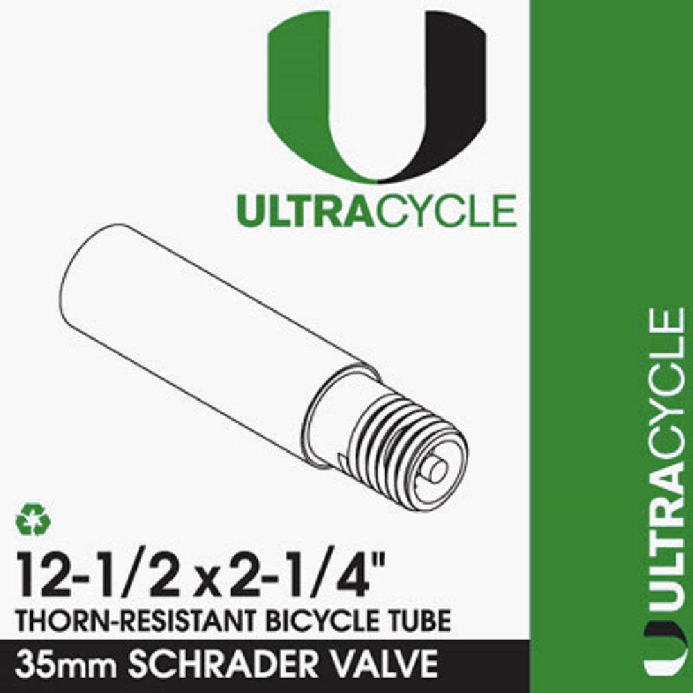 ULTRACYCLE TRIPLE-THICK/PUNCTURE RESISTANT Bicycle Tire Inner Tube