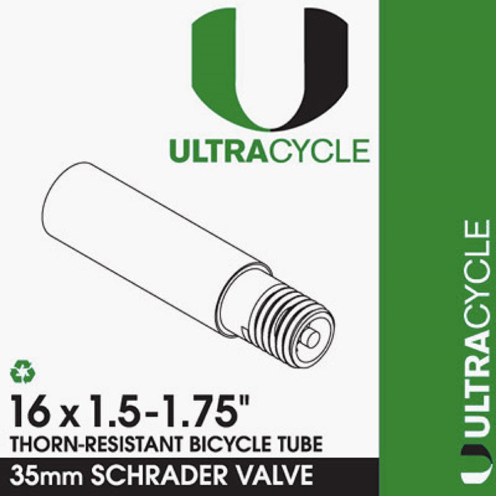 ULTRACYCLE TRIPLE-THICK/PUNCTURE RESISTANT Bicycle Tire Inner Tube