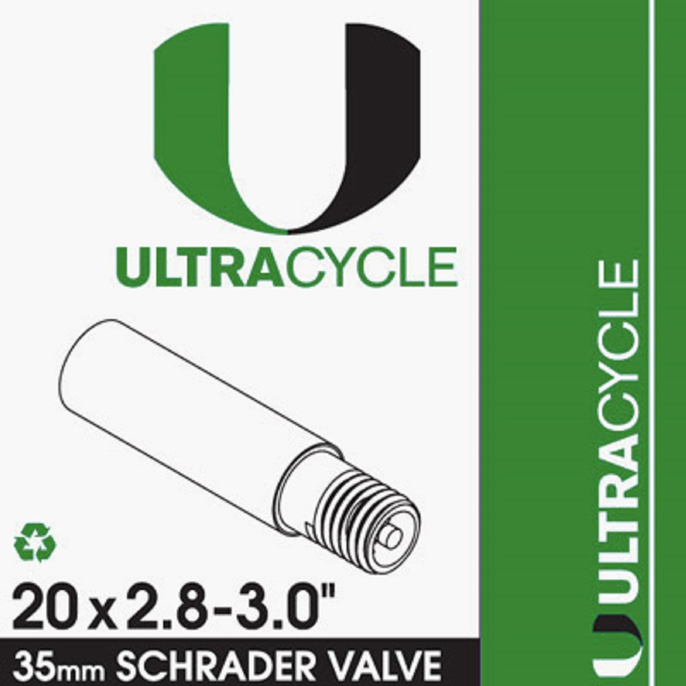 ULTRACYCLE Schrader Valve Bicycle Tire Inner Tube