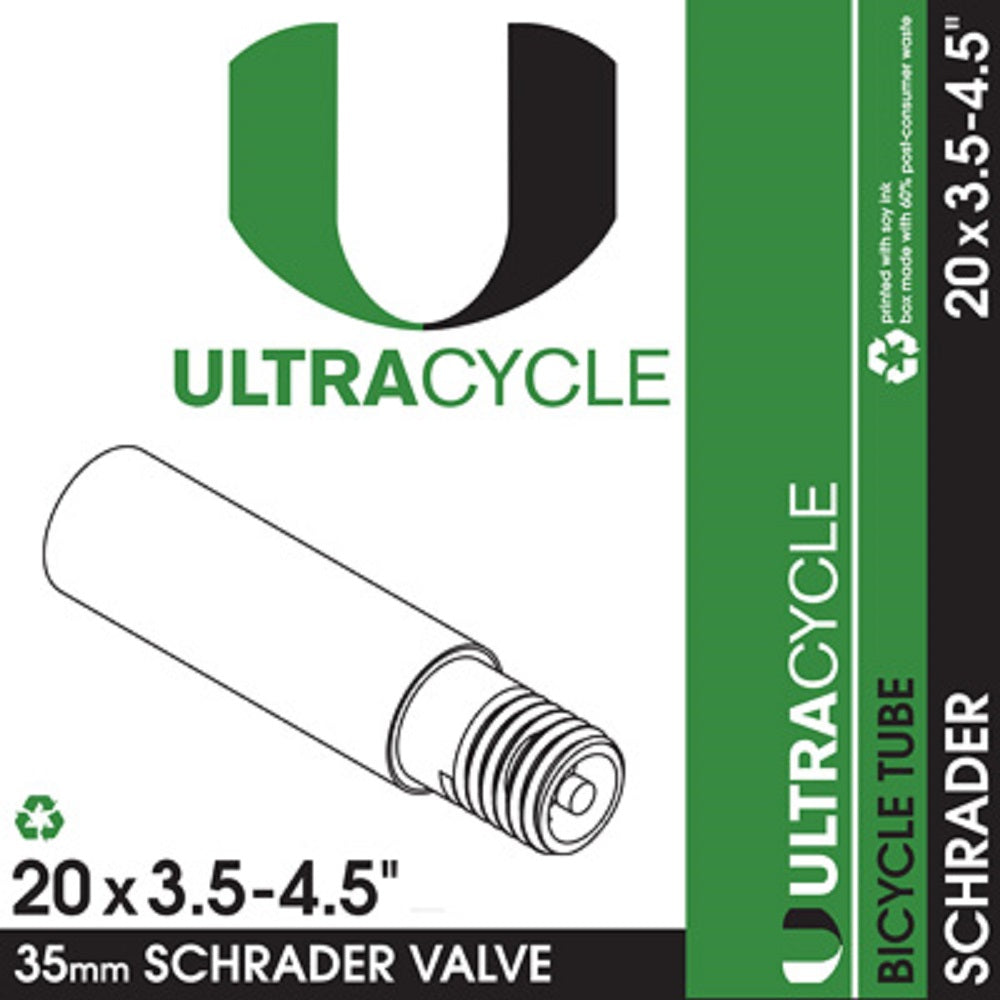 ULTRACYCLE Schrader Valve Bicycle Tire Inner Tube