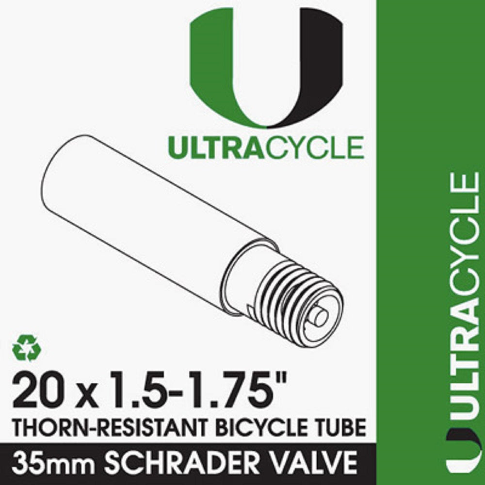 ULTRACYCLE TRIPLE-THICK/PUNCTURE RESISTANT Bicycle Tire Inner Tube