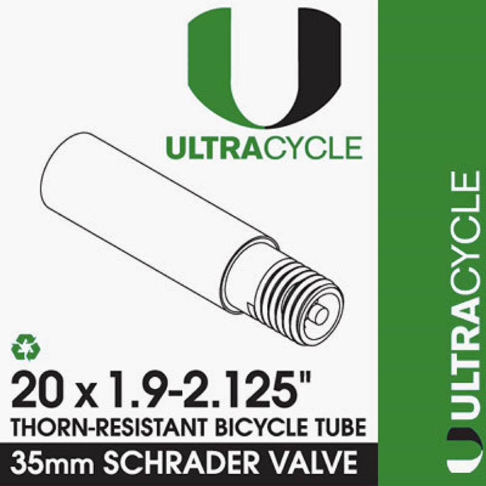 ULTRACYCLE TRIPLE-THICK/PUNCTURE RESISTANT Bicycle Tire Inner Tube