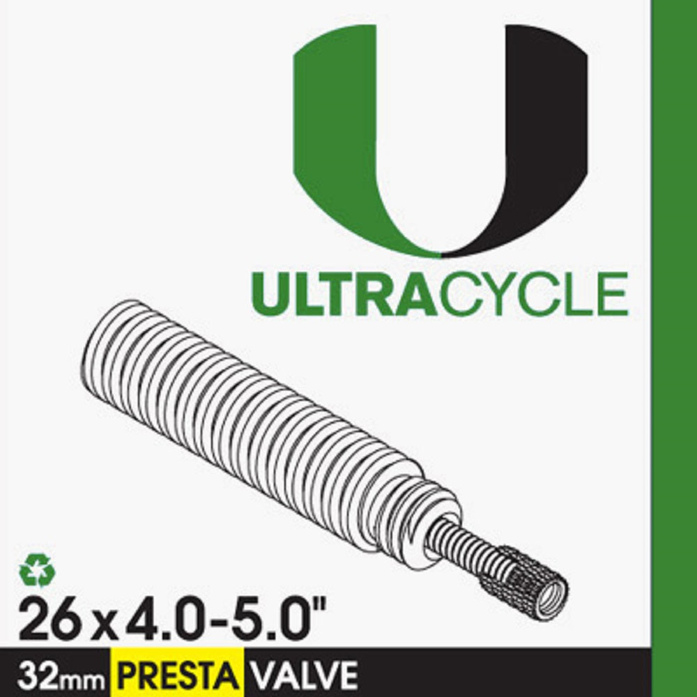 ULTRACYCLE Presta Valve Bicycle Tire Inner Tube