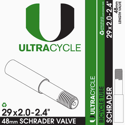 ULTRACYCLE Schrader Valve Bicycle Tire Inner Tube